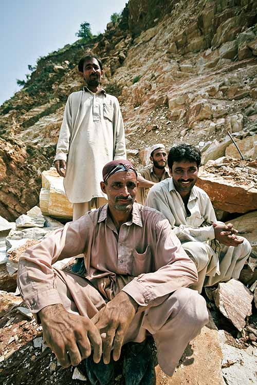 A Group of Local Miners